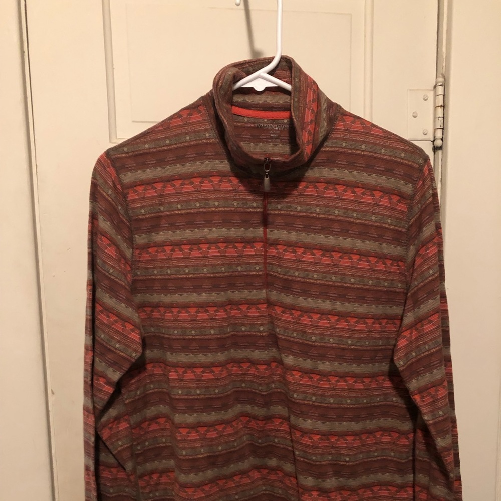 3/4 zip woolrich pullover